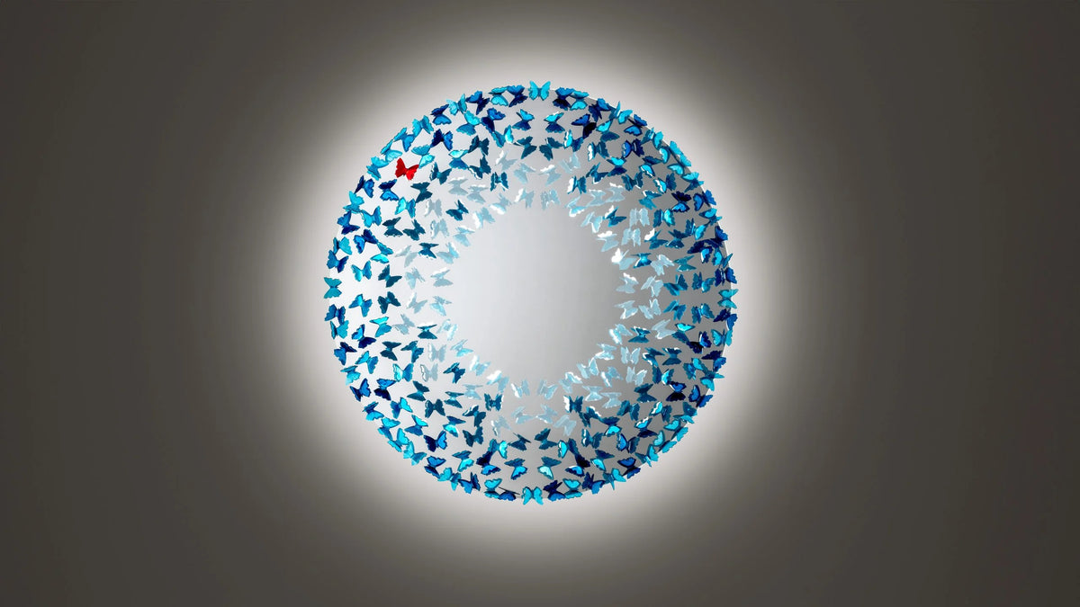 Dreamcatcher Blue Soul Mirror