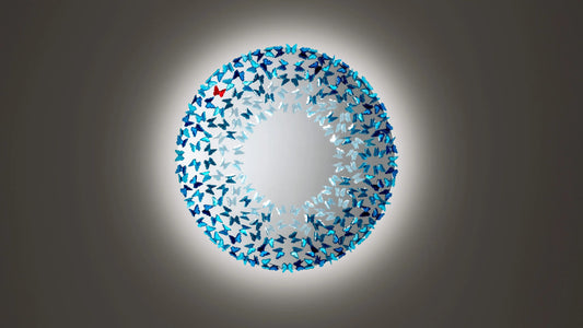 Dreamcatcher Blue Soul Mirror