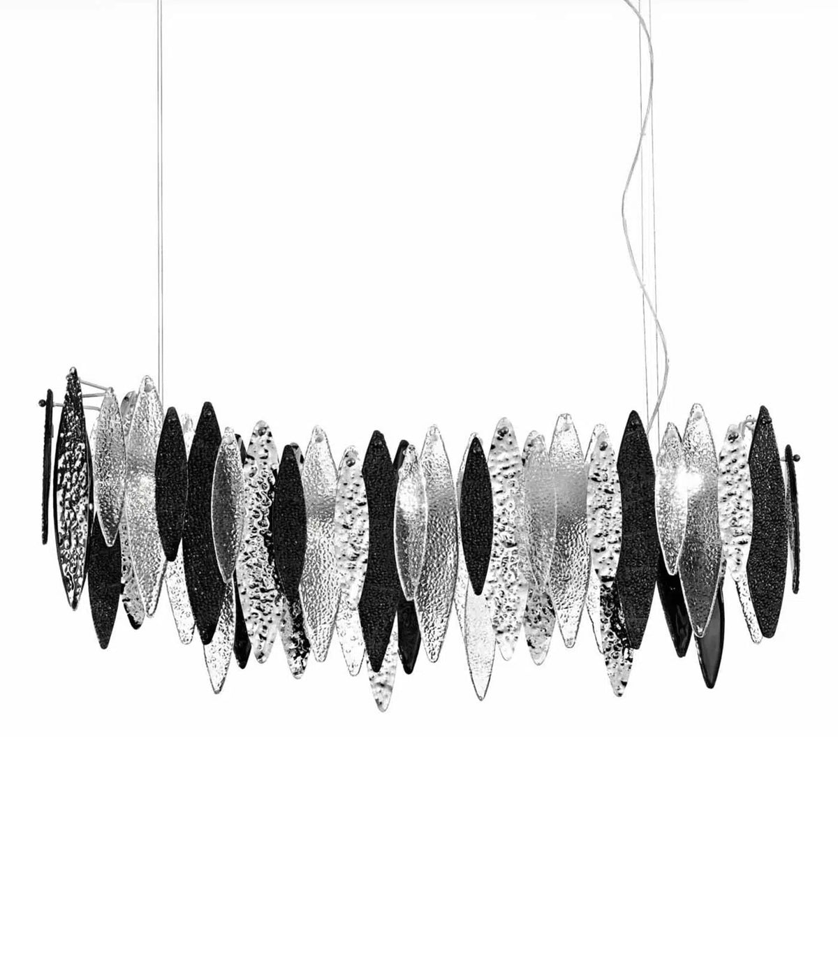 Ice Rain long suspension Pendant