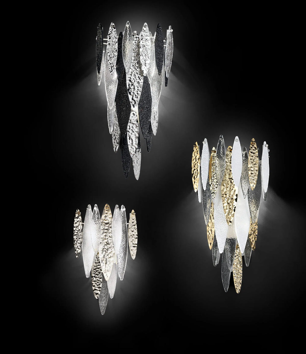 Ice Rain Big Wall Lamp